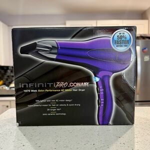 InfinitiPRO Conair Purple Hair Dryer